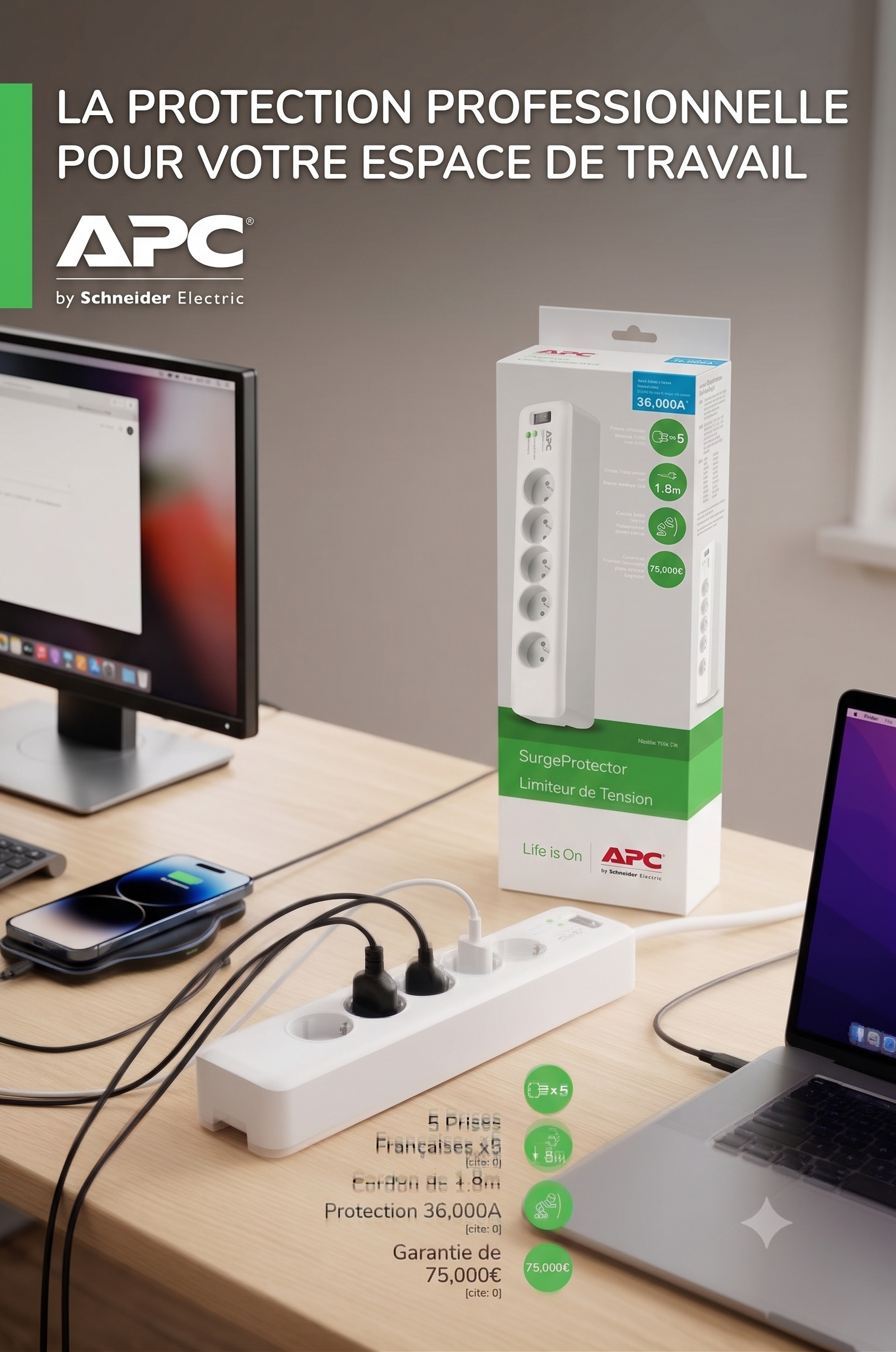⚡ APC – La Protection Électrique de Référence pour les Professionnels