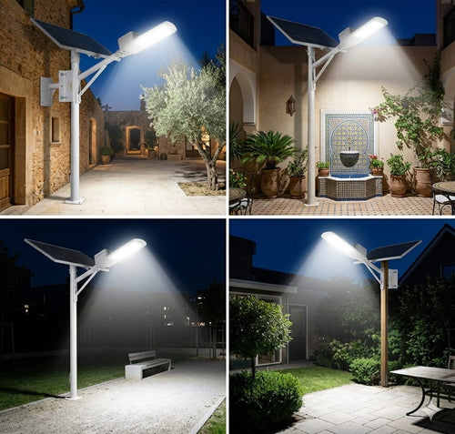 Le Lampadaire Solaire 12000W : La Solution d'Éclairage Professionnelle pour Vos Projets d'Envergure