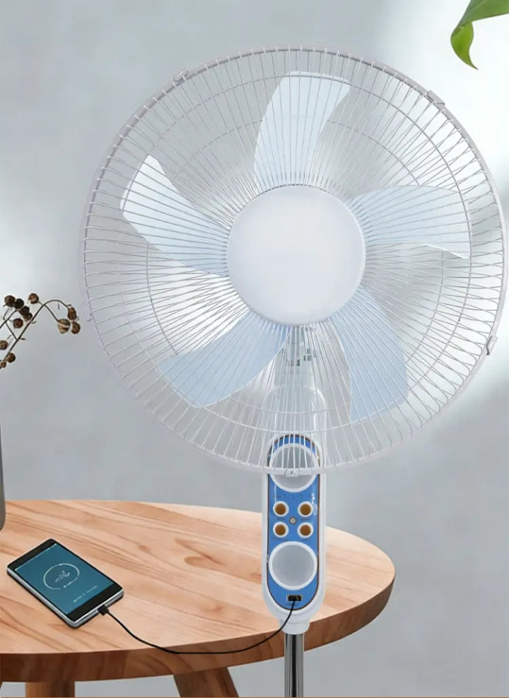 🔥 Plus jamais de chaleur même sans courant – Passez au ventilateur solaire maintenant !