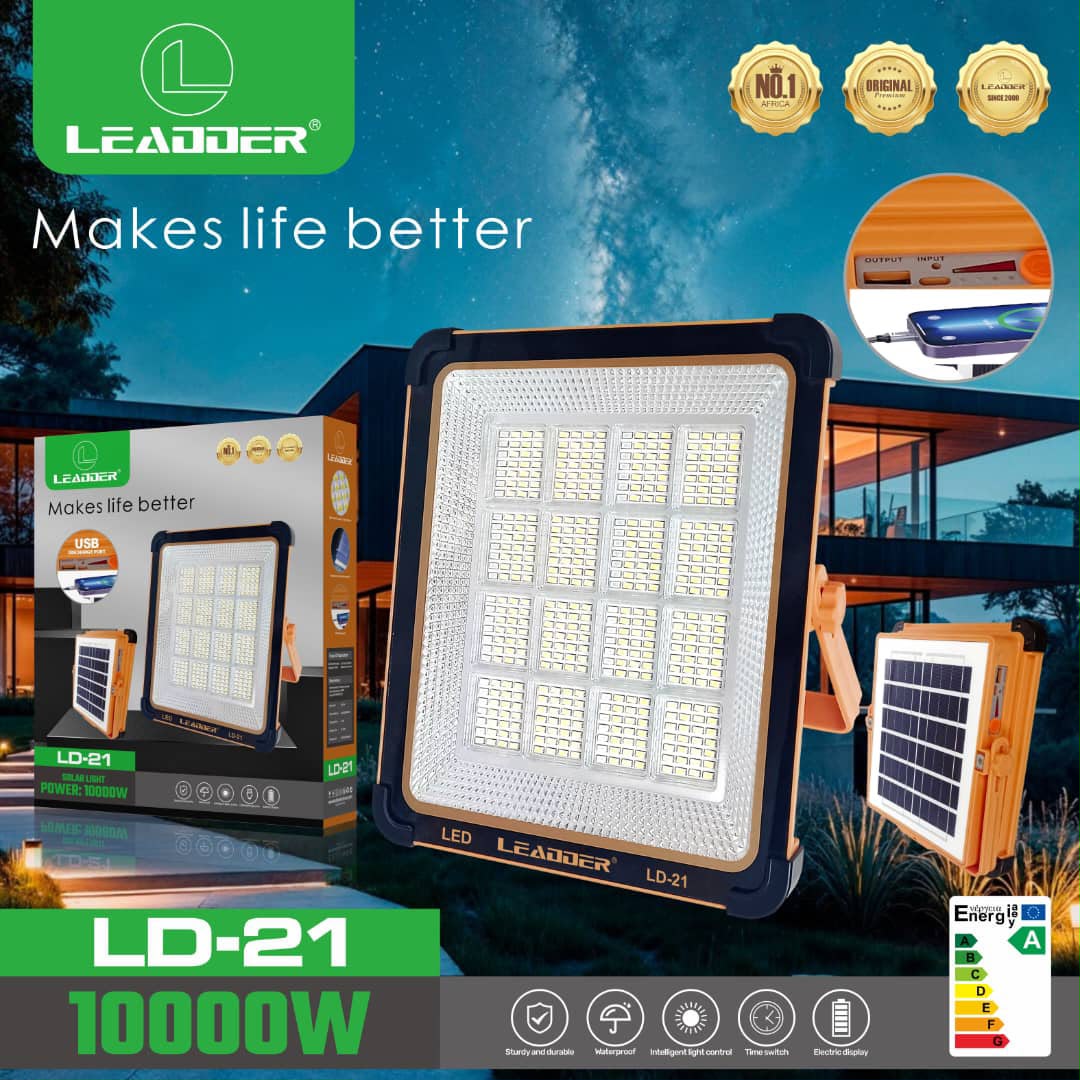 Projecteur solaire LED LEADDER LD-21 10 000 W