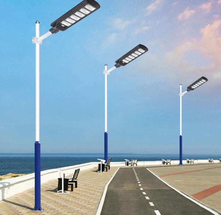 ☀️ Le Puissant Lampadaire Solaire 20000W LEADDER — La Puissance Solaire au Service de Vos Projets