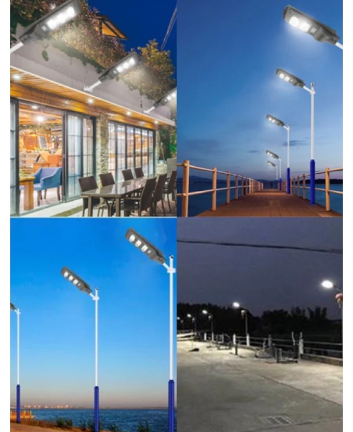 ☀️ Le Puissant Lampadaire Solaire 20000W LEADDER — La Puissance Solaire au Service de Vos Projets
