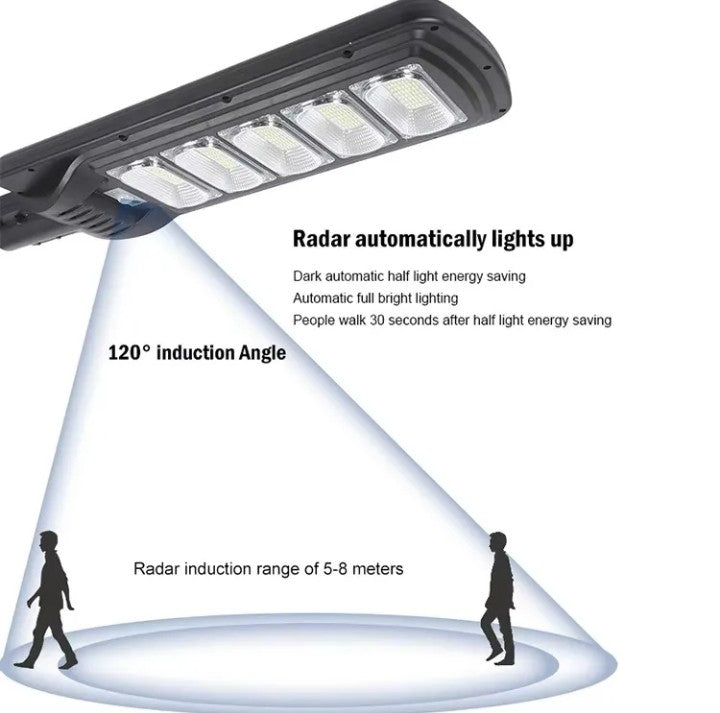 ☀️ Le Puissant Lampadaire Solaire 20000W LEADDER — La Puissance Solaire au Service de Vos Projets